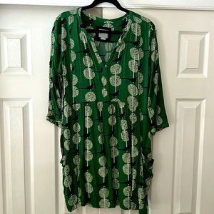 Maeve Bird in the Tree Print Dress